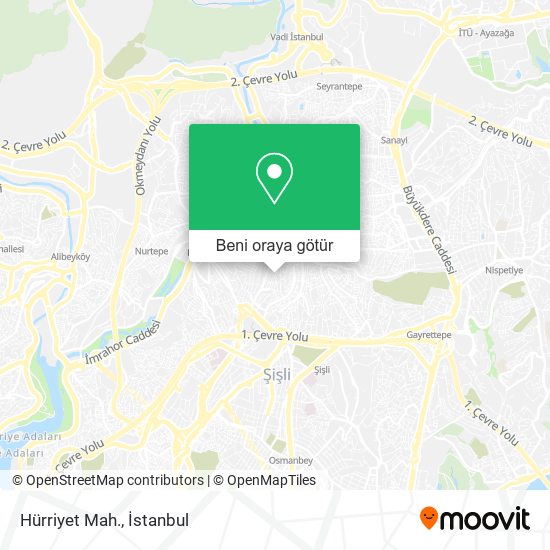 Hürriyet Mah. harita