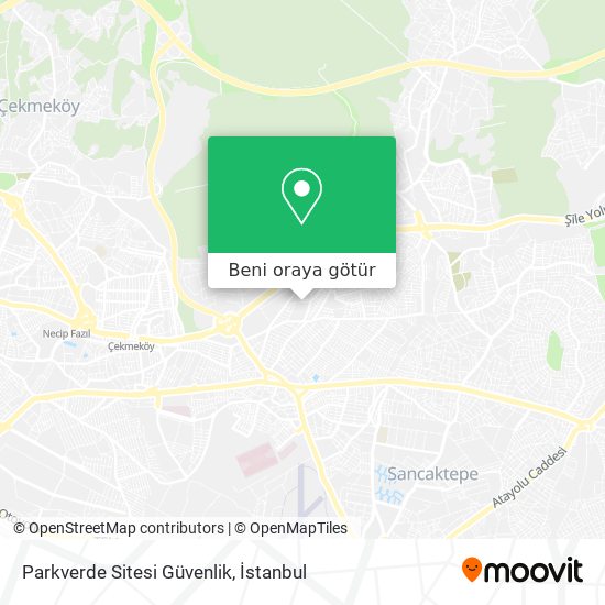Parkverde Sitesi Güvenlik harita
