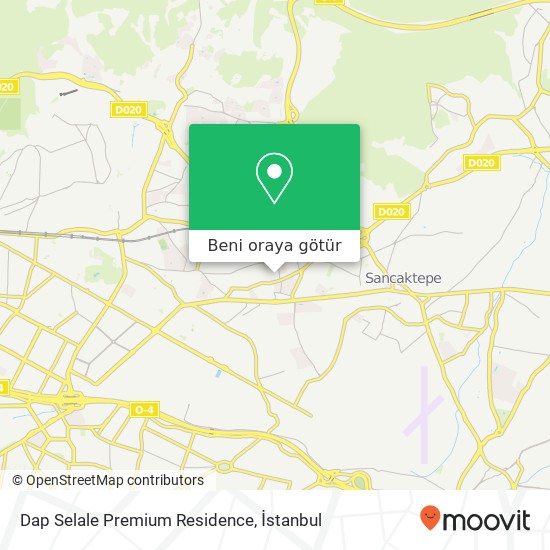 Dap Selale Premium Residence harita