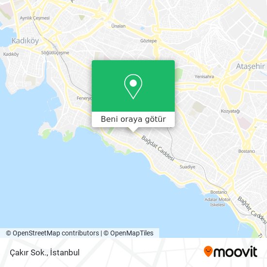 Çakır Sok. harita