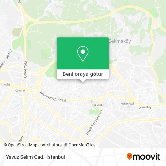 Yavuz Selim Cad. harita