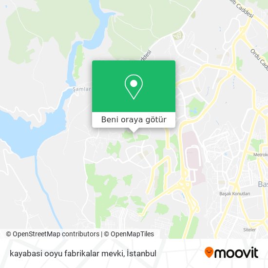 kayabasi ooyu fabrikalar mevki harita