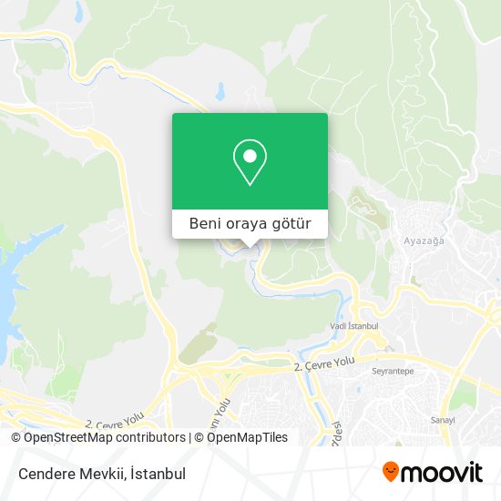 Cendere Mevkii harita