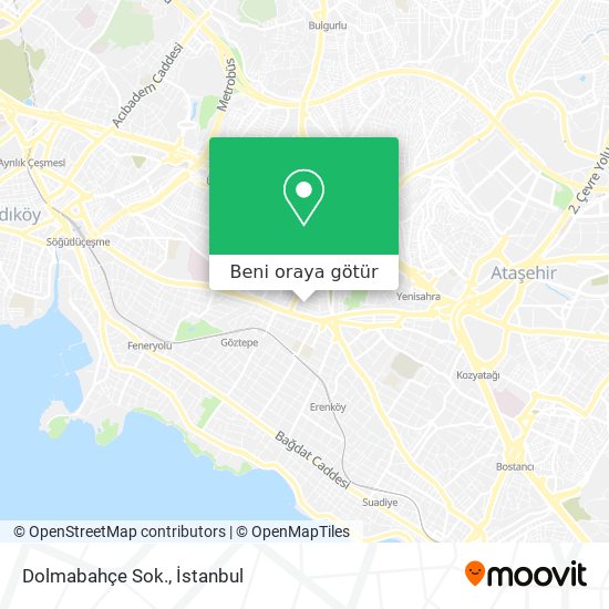Dolmabahçe Sok. harita