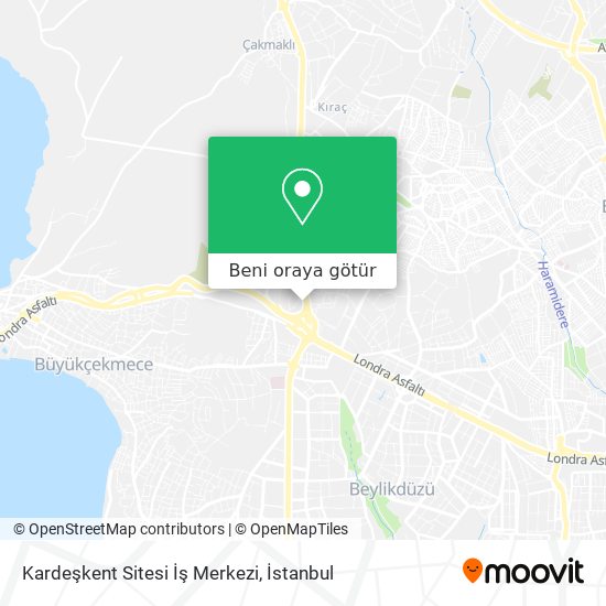 Kardeşkent Sitesi İş Merkezi harita