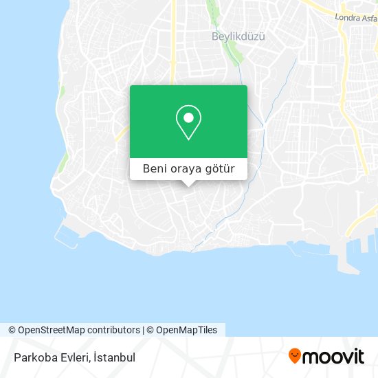 Parkoba Evleri harita