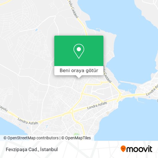 Fevzipaşa Cad. harita