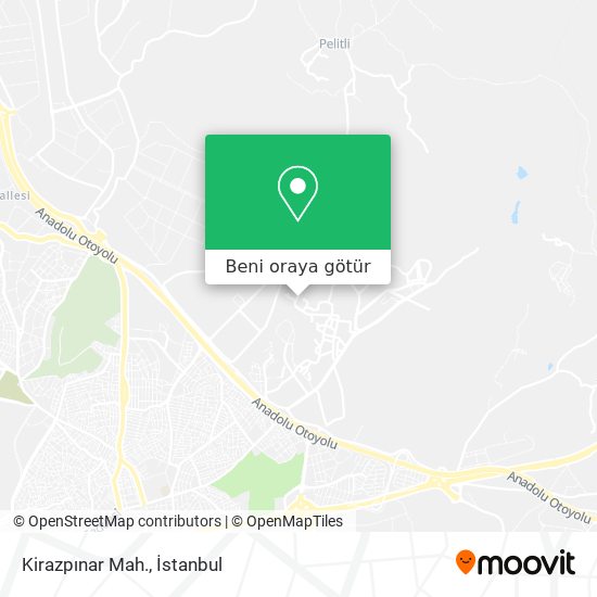 Kirazpınar Mah. harita