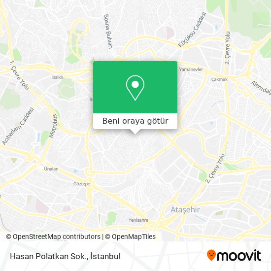 Hasan Polatkan Sok. harita