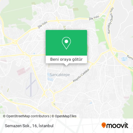 Semazen Sok., 16 harita