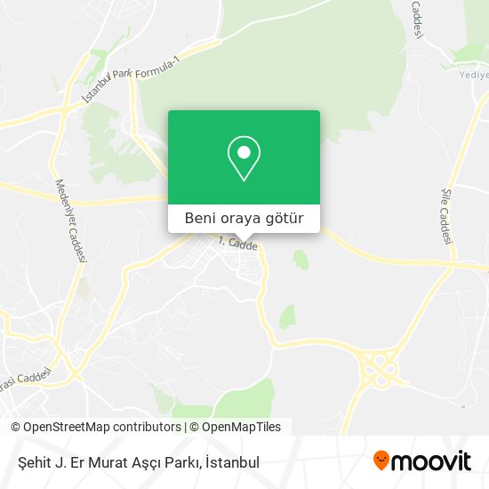 Şehit J. Er Murat Aşçı Parkı harita