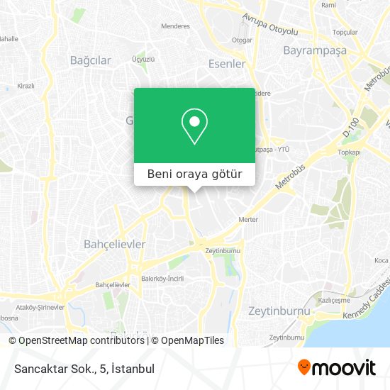 Sancaktar Sok., 5 harita