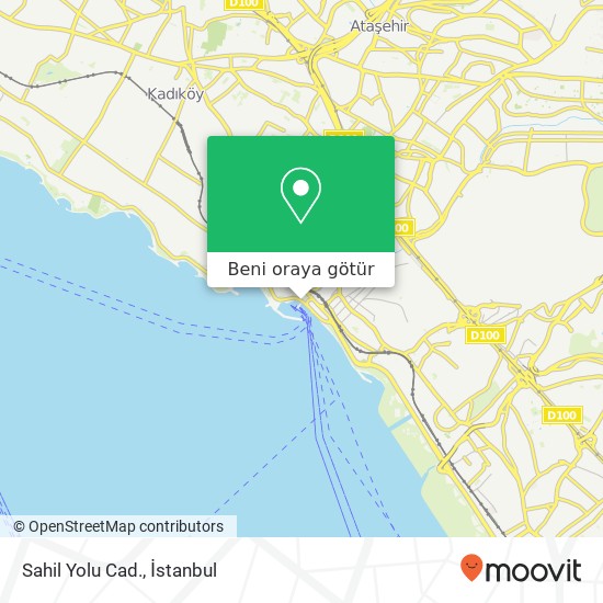 Sahil Yolu Cad. harita