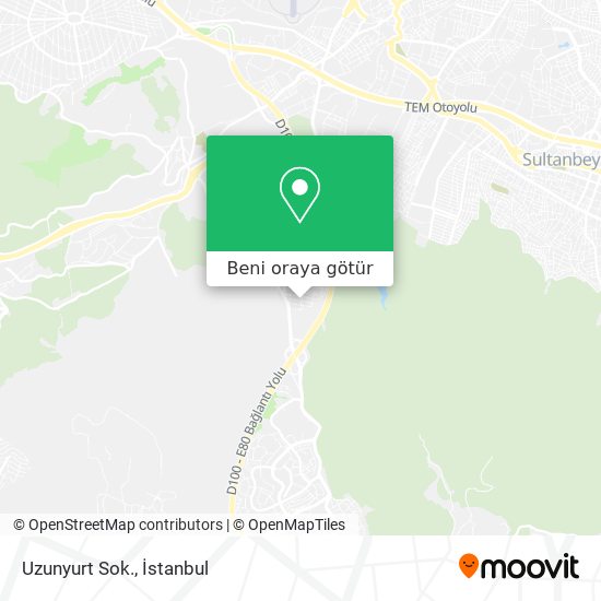 Uzunyurt Sok. harita