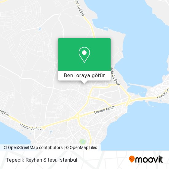 Tepecik Reyhan Sitesi harita