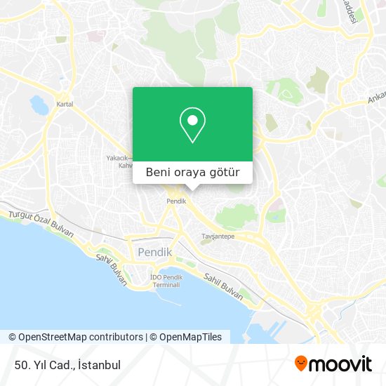 50. Yıl Cad. harita