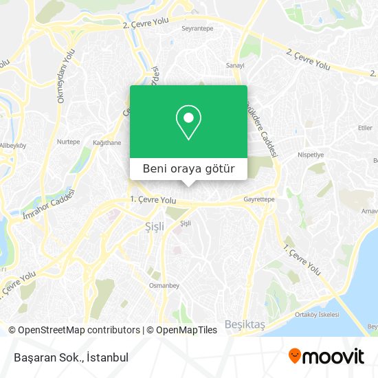 Başaran Sok. harita