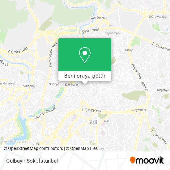 Gülbayır Sok. harita