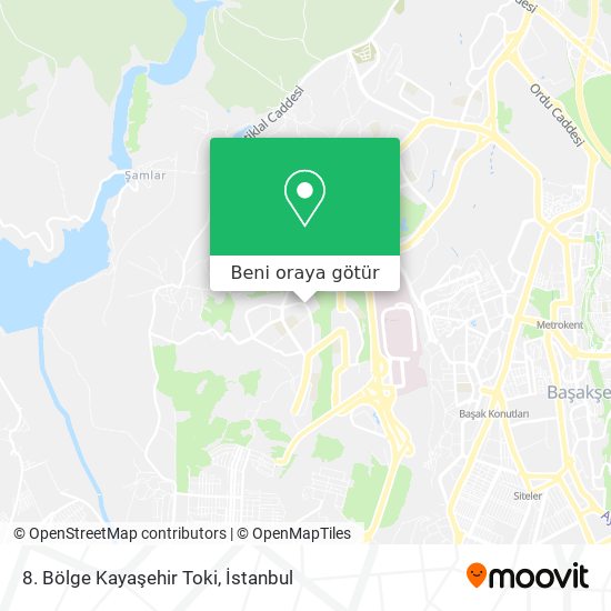 8. Bölge Kayaşehir Toki harita