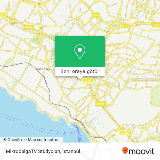 MikrodalgaTV Stüdyoları harita