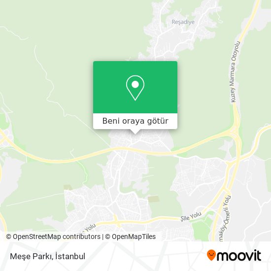 Meşe Parkı harita