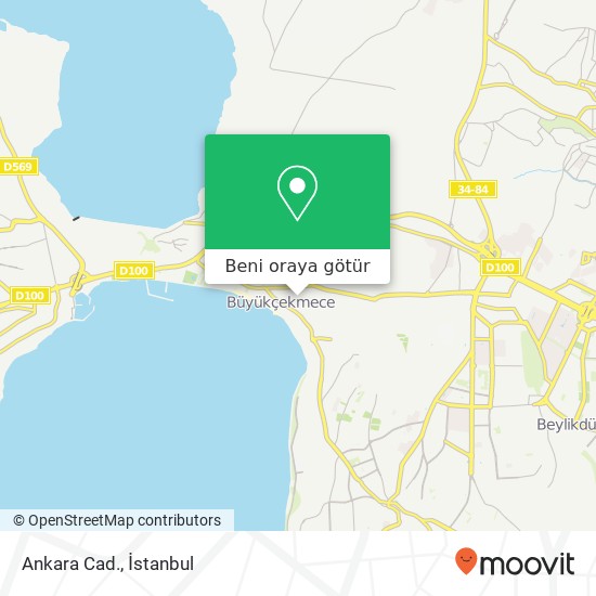 Ankara Cad. harita