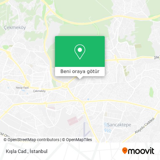 Kışla Cad. harita