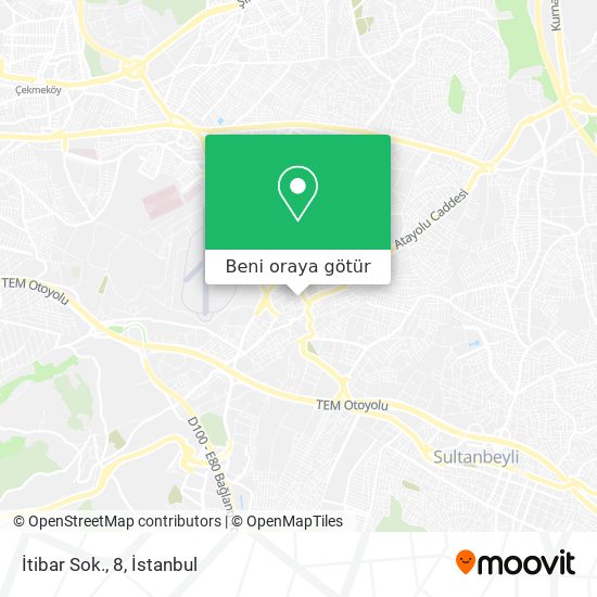 İtibar Sok., 8 harita