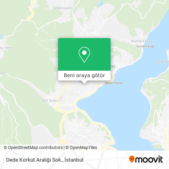 Dede Korkut Aralığı Sok. harita