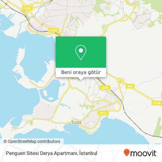 Penguen Sitesi Derya Apartmanı harita