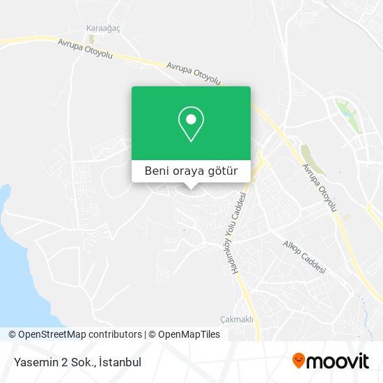 Yasemin 2 Sok. harita