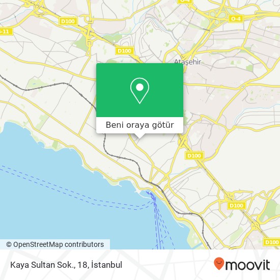 Kaya Sultan Sok., 18 harita