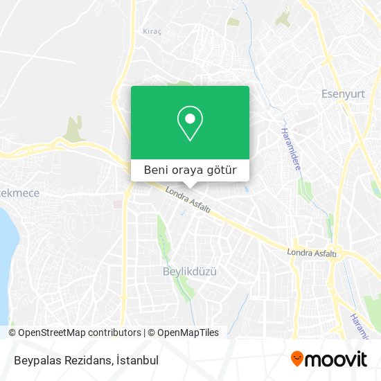 Beypalas Rezidans harita
