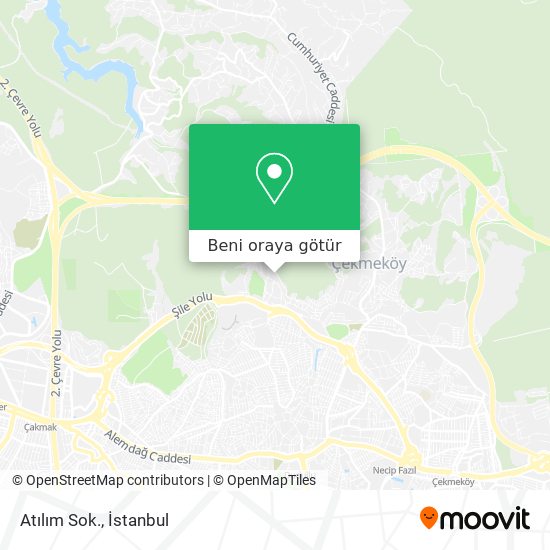 Atılım Sok. harita