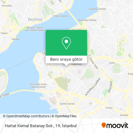 Hattat Kemal Batanay Sok., 19 harita