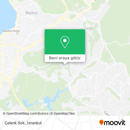 Çelenk Sok. harita
