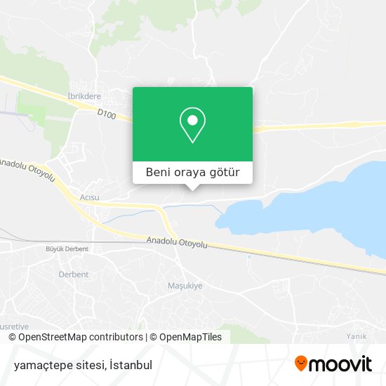 yamaçtepe sitesi harita