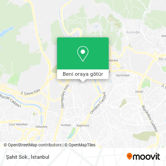 Şahit Sok. harita