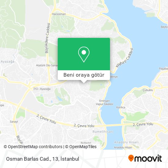 Osman Barlas Cad., 13 harita