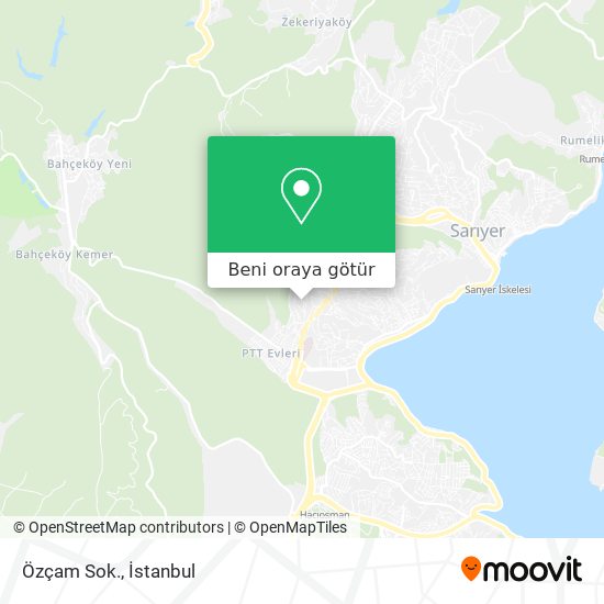 Özçam Sok. harita