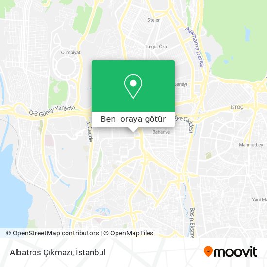 Albatros Çıkmazı harita