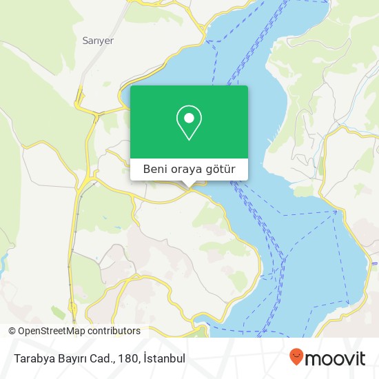 Tarabya Bayırı Cad., 180 harita