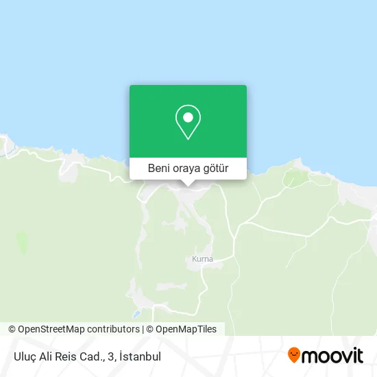 Uluç Ali Reis Cad., 3 harita