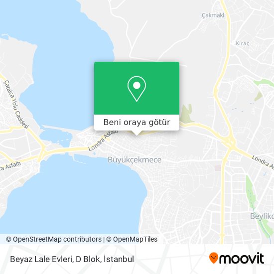 Beyaz Lale Evleri, D Blok harita