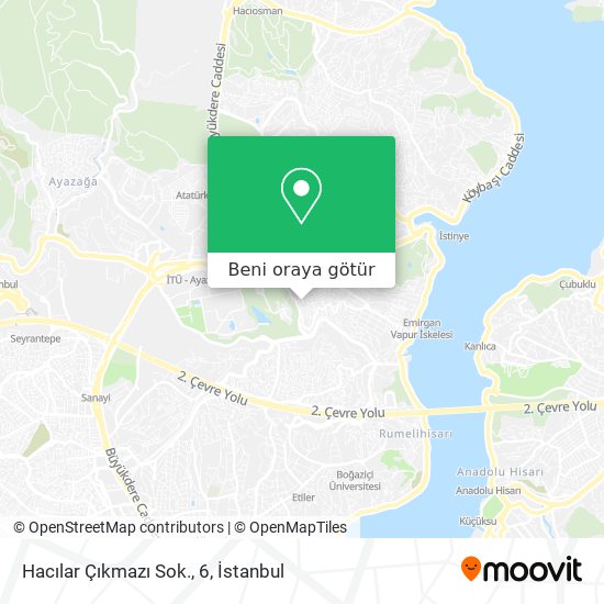 Hacılar Çıkmazı Sok., 6 harita