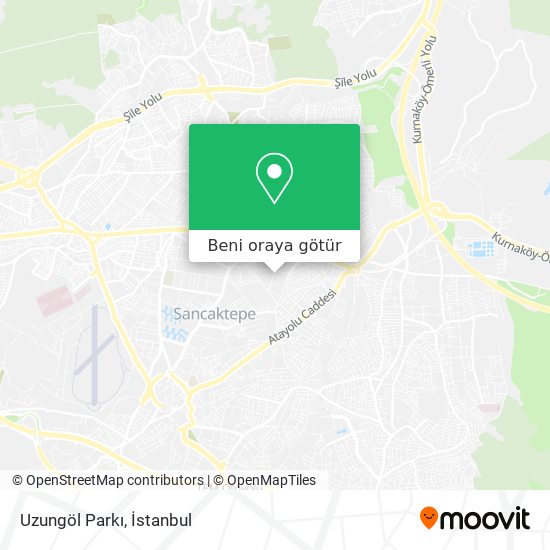 Uzungöl Parkı harita