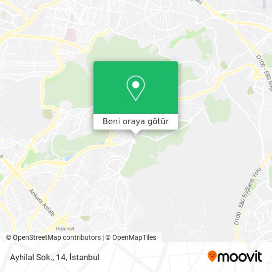 Ayhilal Sok., 14 harita