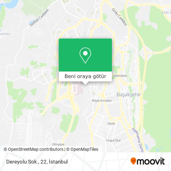 Dereyolu Sok., 22 harita