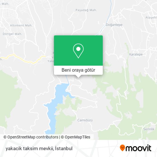 yakacik taksim mevkii harita