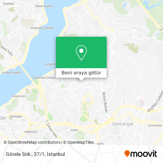 Görele Sok., 37/1 harita